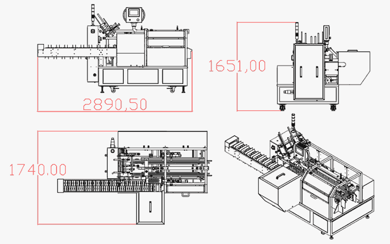 LY300-3自動(dòng)裝盒機(jī)尺寸圖