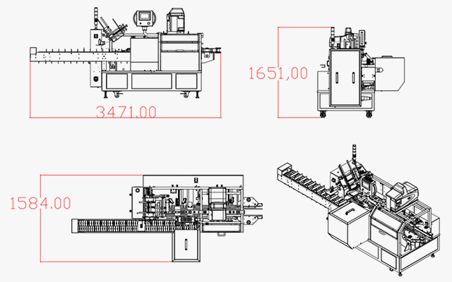 LY200-2裝盒機尺寸